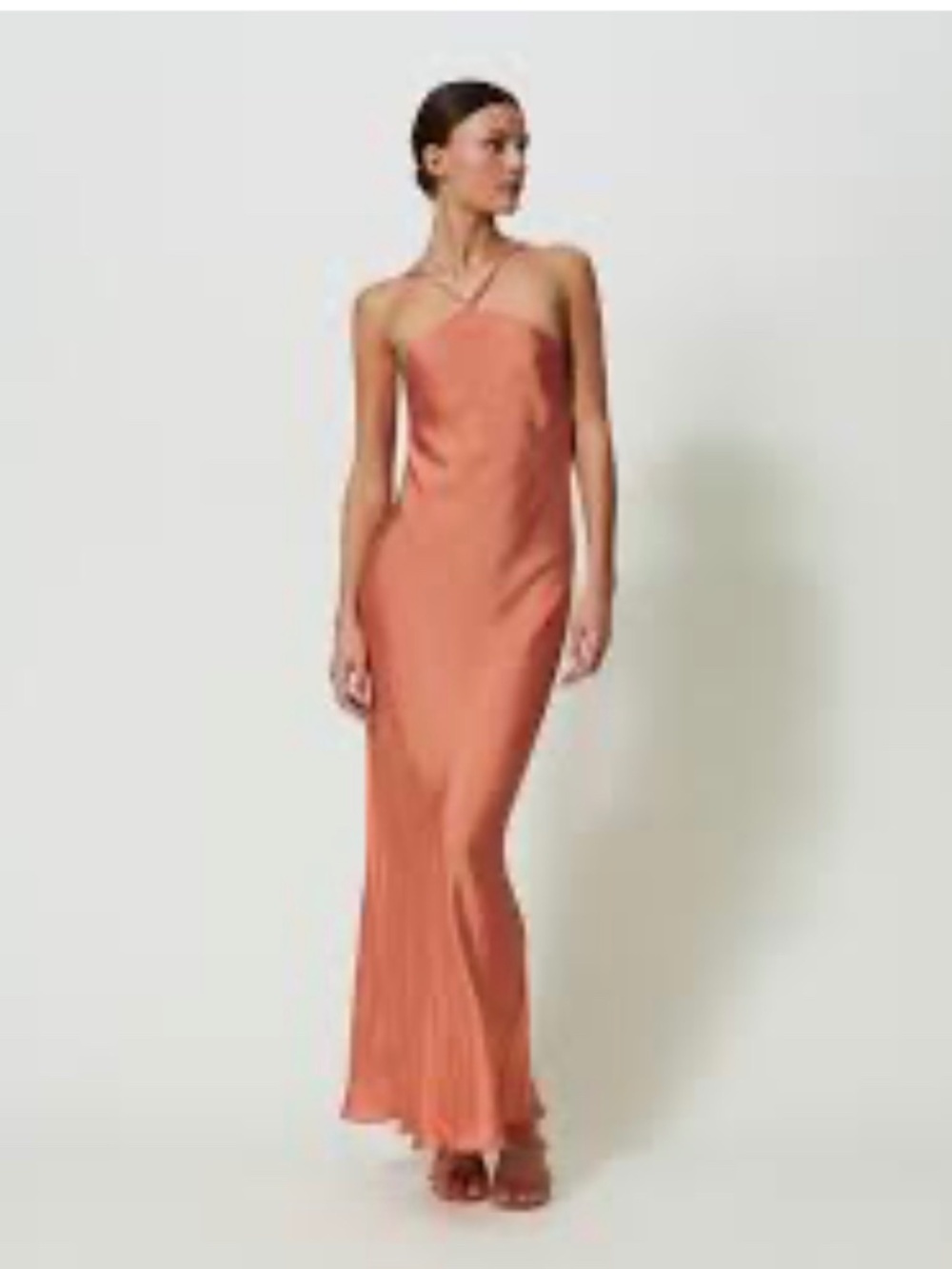 Twinset Long satin dress size 40 XS